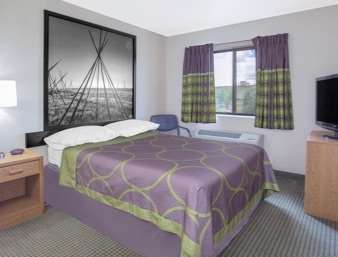 Super 8 by Wyndham Havre Hotell Rum bild